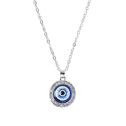 Evil Eye Pendant Necklace for Girls & Women